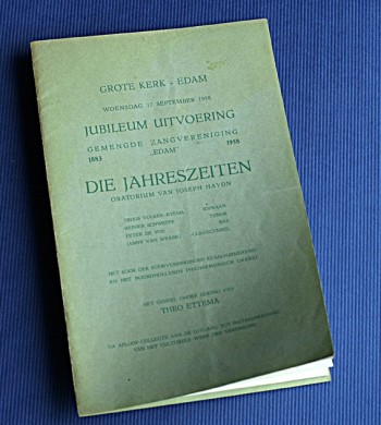 Een programma uit 1958